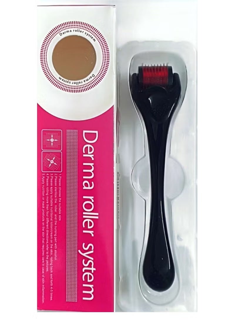Derma Roller with 540 needles, 1.0 mm size, to stimulate collagen production - Image 2